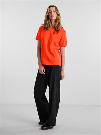PIECES Ria fold up solid tee