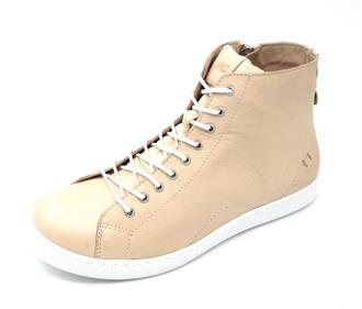 ANDREA CONTI Beige veterbotje +rits