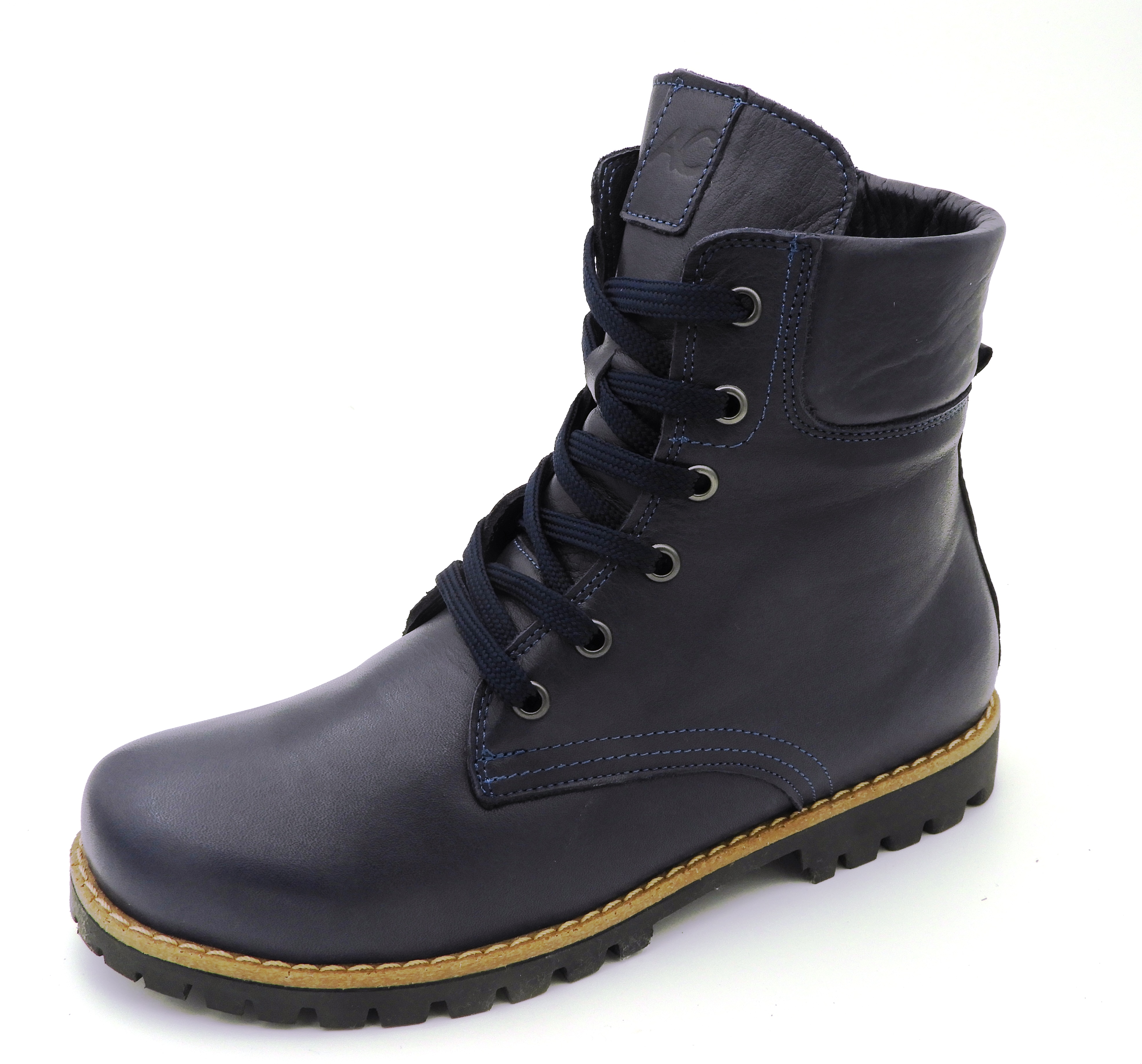 ANDREA CONTI Blauw biker+rits