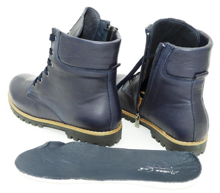 andrea-conti-blauw-biker-rits