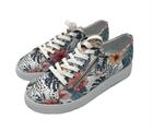 andrea-conti-bloemen-sneaker-rits