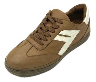 ANDREA CONTI Cognac retro sneaker