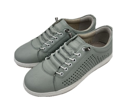 ANDREA CONTI Mint sneaker+elastiekjes