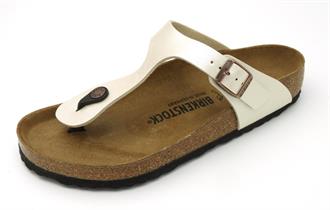 BIRKENSTOCK Ivoor teenslipper