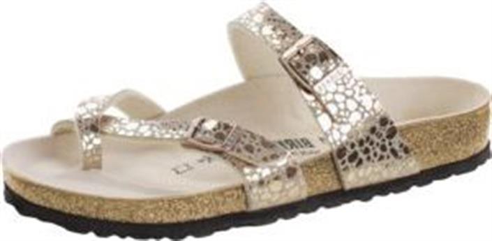 BIRKENSTOCK Metallic rose rond teen