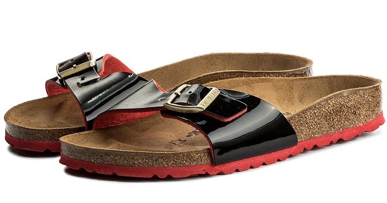 birkenstock lak zwart