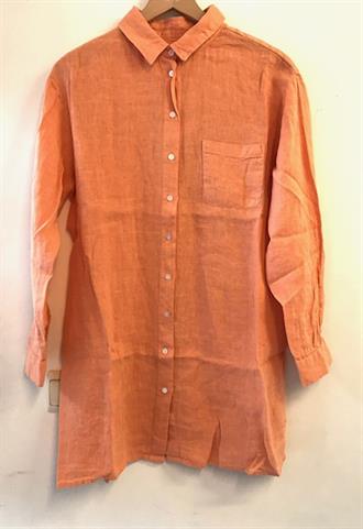 CESTBEAULAVI Lima linen long shirt