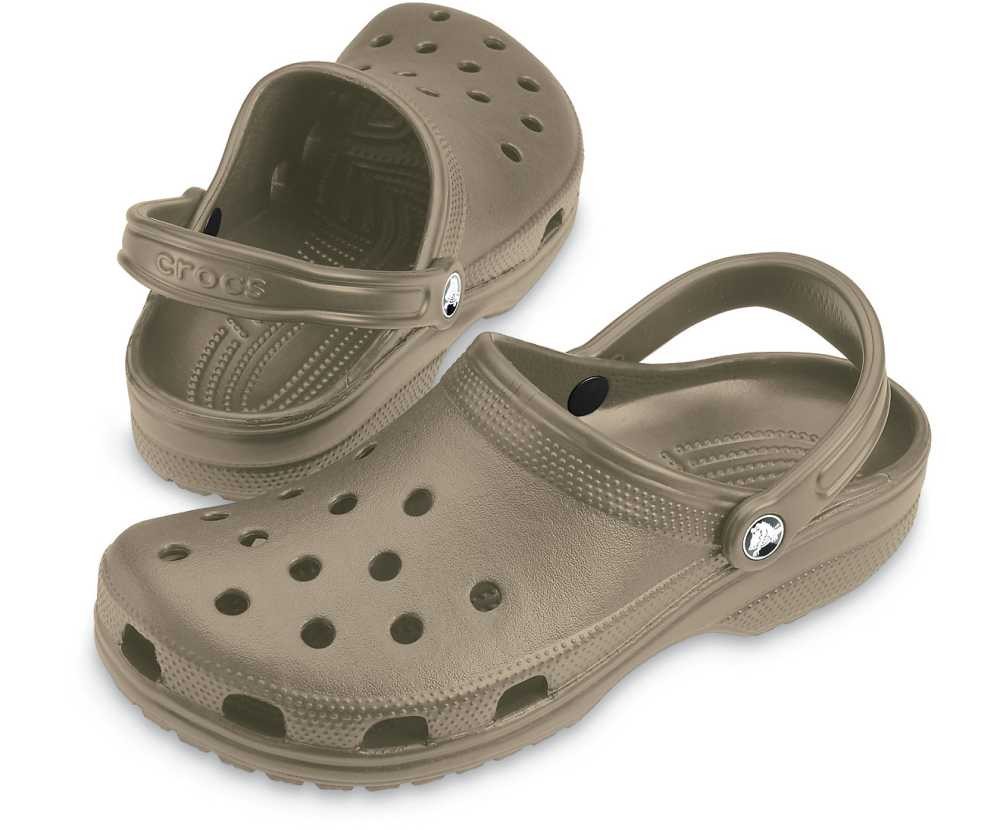 light tan crocs