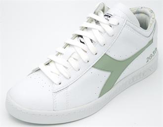 DIADORA 1/2 basket wit+soft green