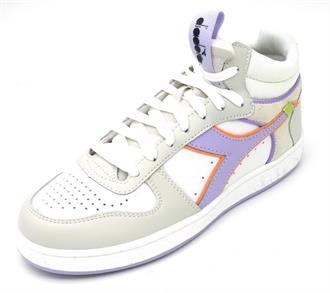 DIADORA Wit basket+lila