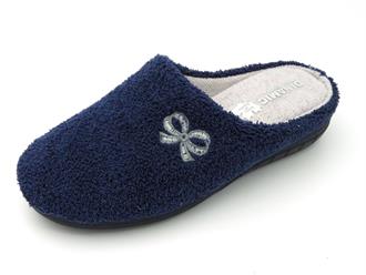 DREAM Blauw badstof pantoffel