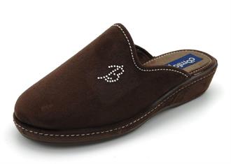 DREAM Bruin-steviger-pantoffel