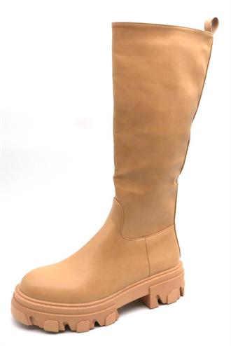 ESTELLE Camel high boots