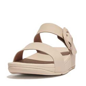 FITFLOP Beige slipper 2band 1gesp