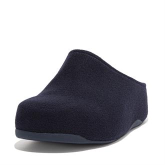 FITFLOP Blauw vilt pantoffel