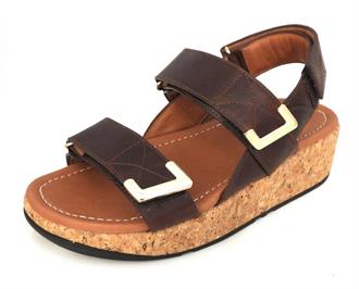 FITFLOP Bruin sandaal velcro