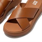 fitflop-cognac-leder-kruisband-slipper