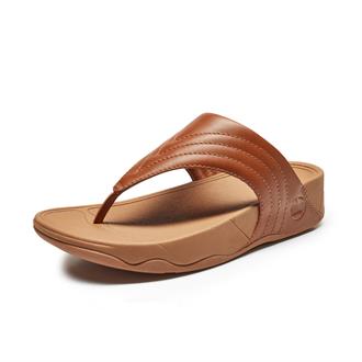 FITFLOP Cognac teenslipper doorstikt