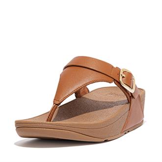 FITFLOP Cognac teenslipper gesp