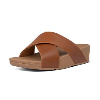 FITFLOP Cognag kruisband slipper