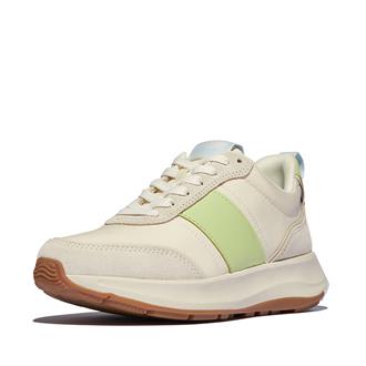 FITFLOP Creme sneaker+lime