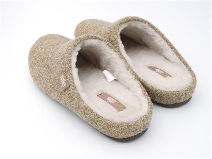 fitflop-goud-pels-pantoffel