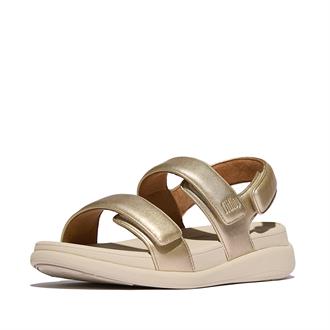 FITFLOP Goud sandaal 2 band velcro