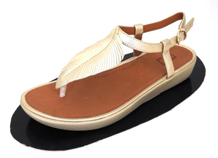 fitflop-goud-veertje-sandaal