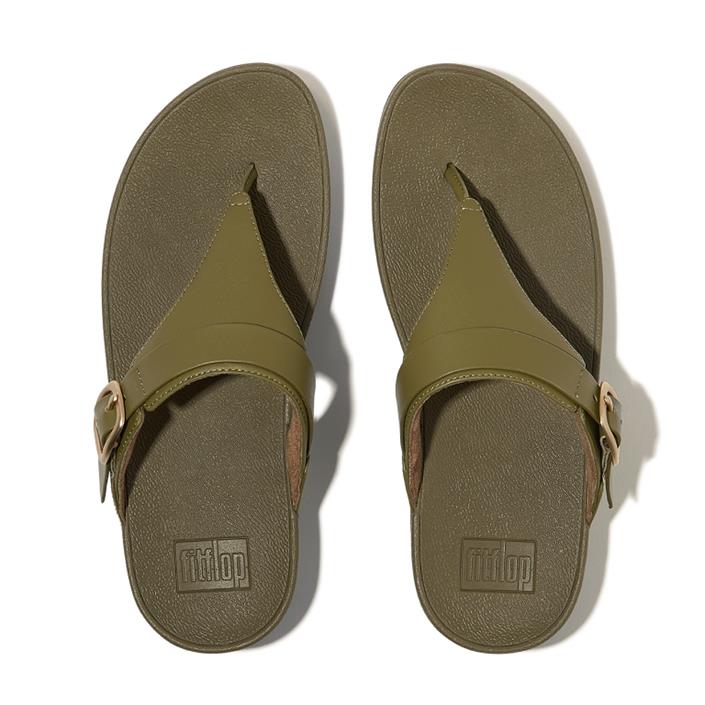 fitflop-groen-gesp-teenslipper