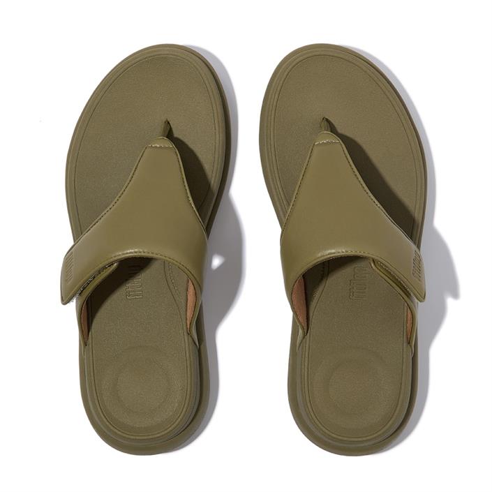fitflop-groen-velcro-teenslipper