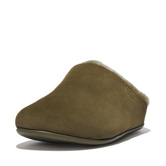 FITFLOP Kaki pels pantoffel