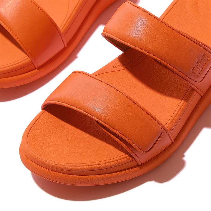 fitflop-oranje-2-band-velcro-slipper