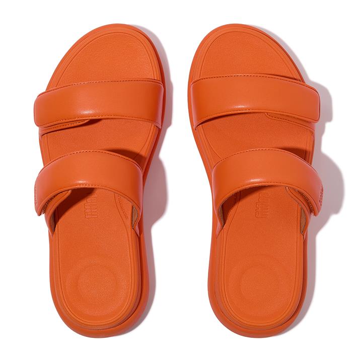 fitflop-oranje-2-band-velcro-slipper