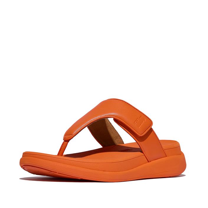 fitflop-oranje-velcro-teenslipper