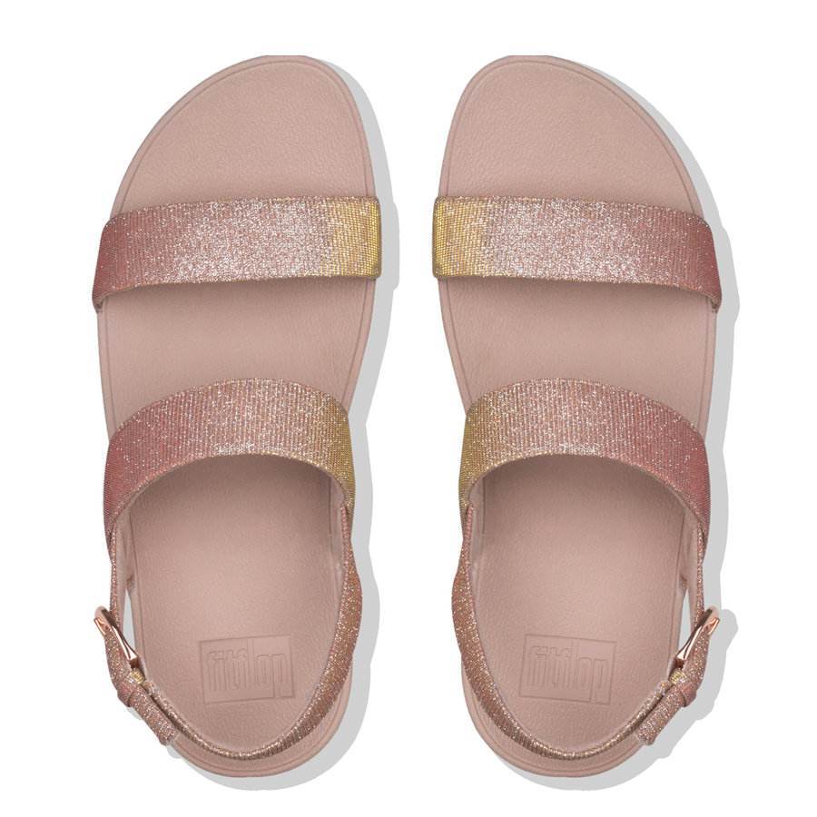 fitflop cova rose gold