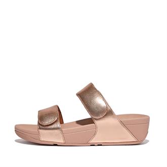 FITFLOP Rose gold velcro slipper