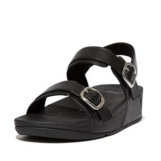 FITFLOP Zwart 2 band gesp sandaal