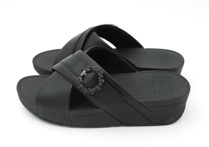 fitflop-zwart-kruisband-buckle