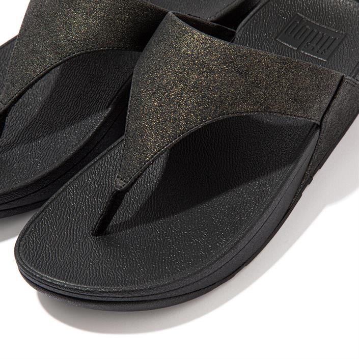 fitflop-zwart-sparkle-teenslipper