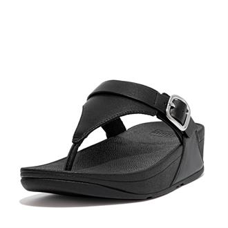 FITFLOP Zwart teenslipper gesp