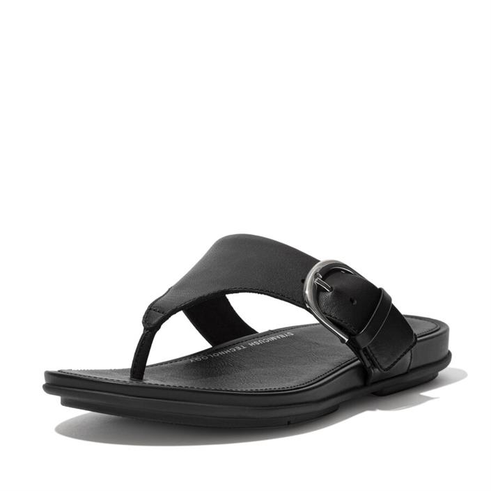 fitflop-zwart-teenslipper-gesp