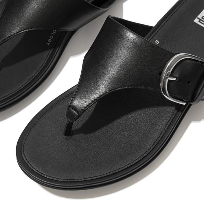 fitflop-zwart-teenslipper-gesp