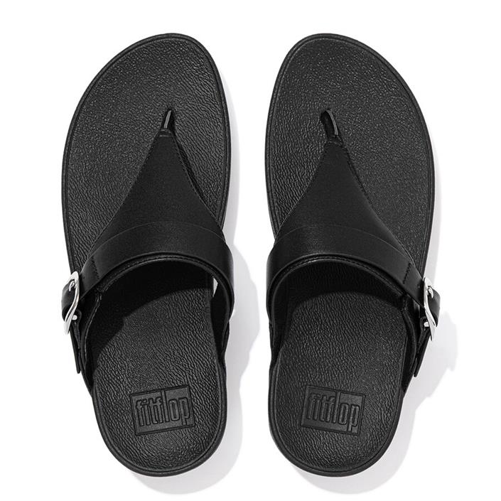 fitflop-zwart-teenslipper-gesp