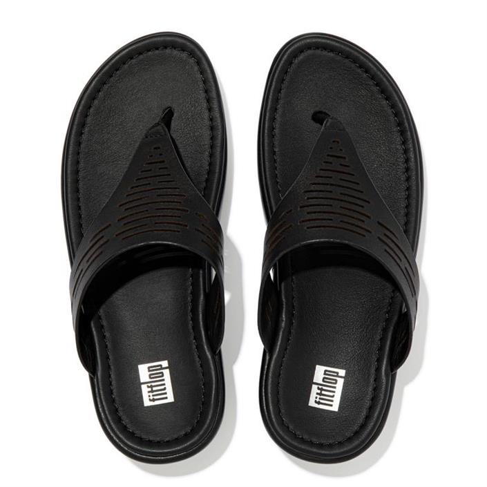 fitflop-zwart-teenslipper