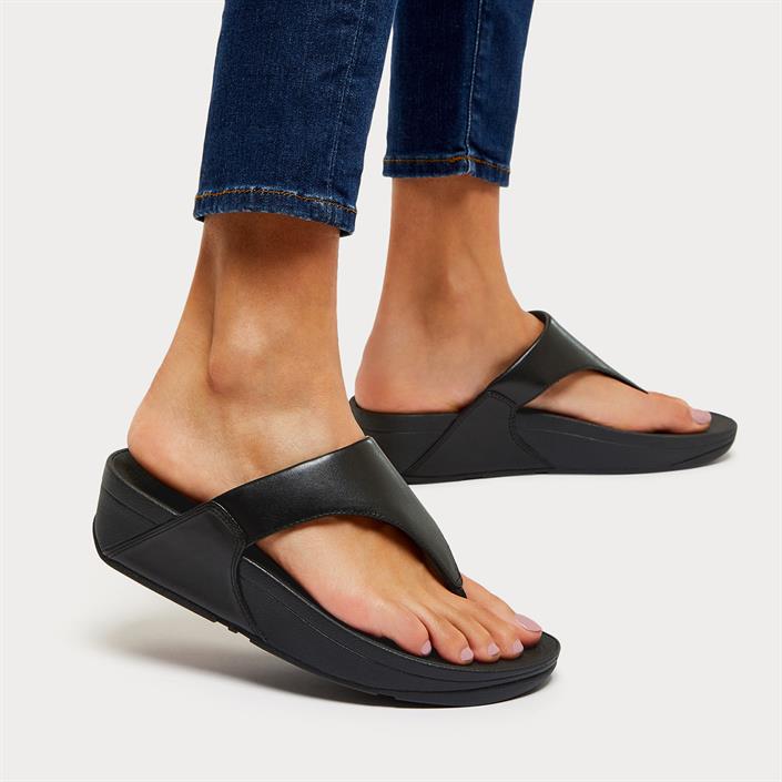 fitflop-zwart-teenslipper