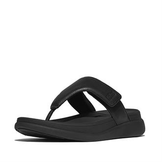 FITFLOP Zwart velcro teenslipper