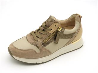 GABOR Beige sneaker+rits