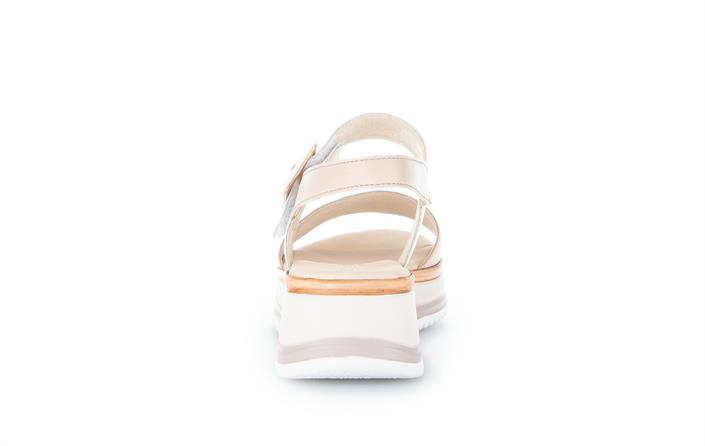 gabor-beige-wit-velcro-sandaal