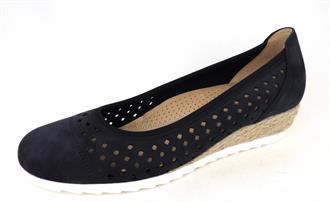 GABOR Blauw pump sleehak