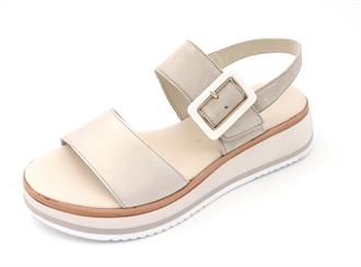 GABOR Champagne velcro sandaal